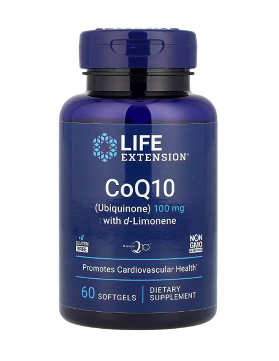 CoQ10 (ubiquinona) con ubiquinol de 60 cápsulas