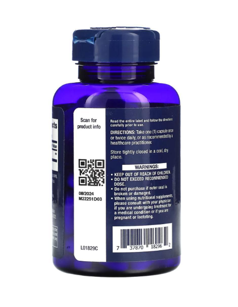 Carnosina con vitaminas, aminoácidos azufrados y minerales de 60 cápsulas 2