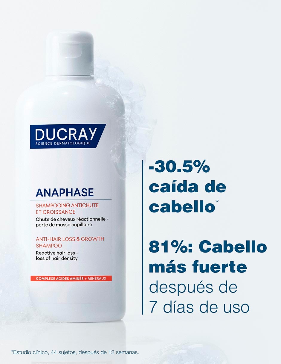 Shampoo anticaída para cabello débil Anaphase 400 ml 2