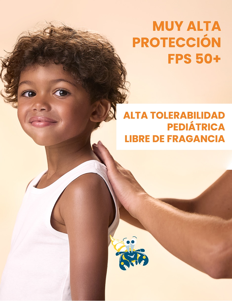 Protector solar FPS 50+ leche solar infantil resistente al agua 250 ml 3