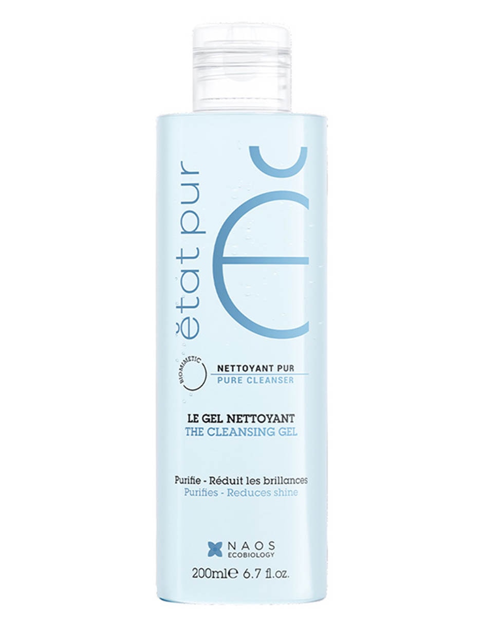 Tratamiento facial gel limpiador purificador ciudado puro