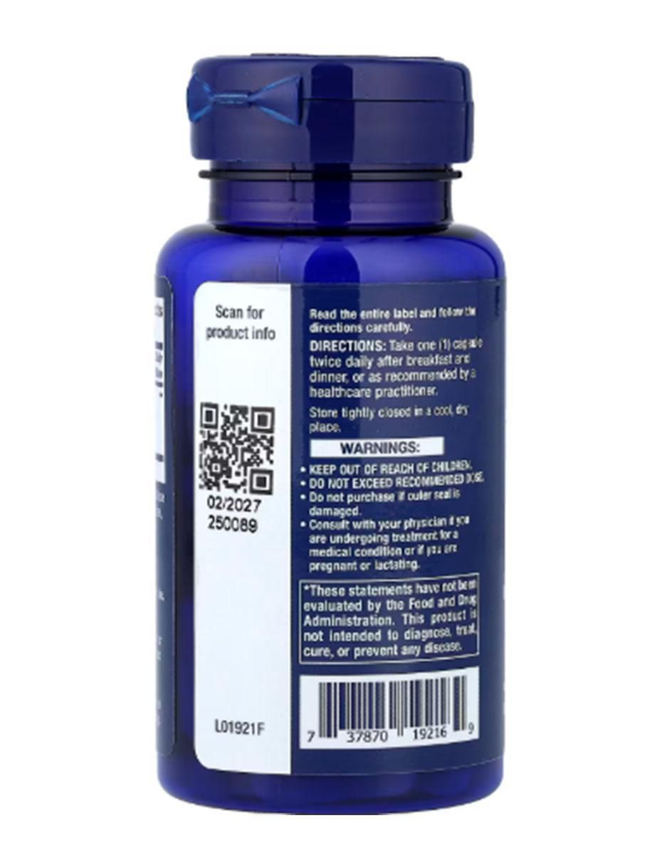 Control del Ácido Úrico con vitaminas, aminoácidos azufrados y minerales de 60 cápsulas 2