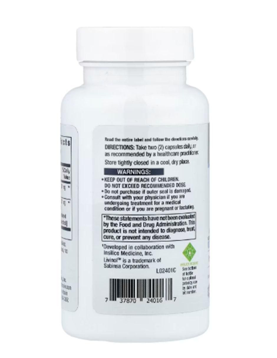 Geroprotect, Células Madre con resveratrol de 60 cápsulas 2