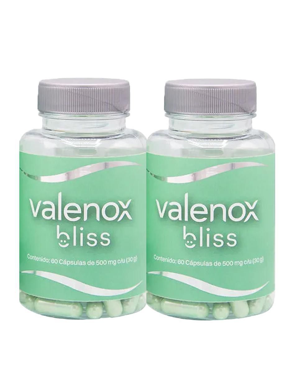 Valenox Bliss con valeriana, pasiflora, magnesio, manzanilla y vitamina b6 Valenox Bliss con valeriana, pasiflora, magnesio, manzanilla y vitamina b6