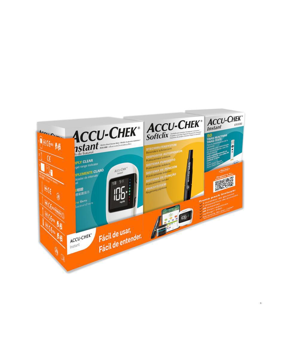 Glucómetro Kit Instant 3