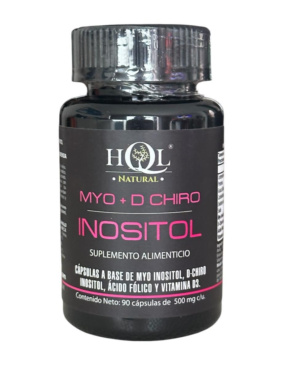 Myo + D Chiro Inositol con myo inositol de 90 cápsulas