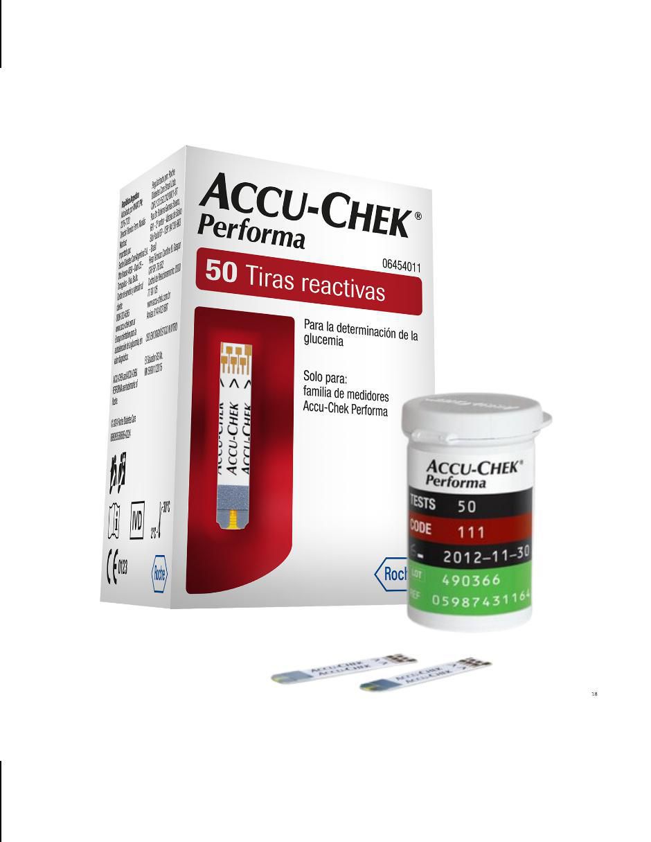 Tiras reactivas para glucosa 2