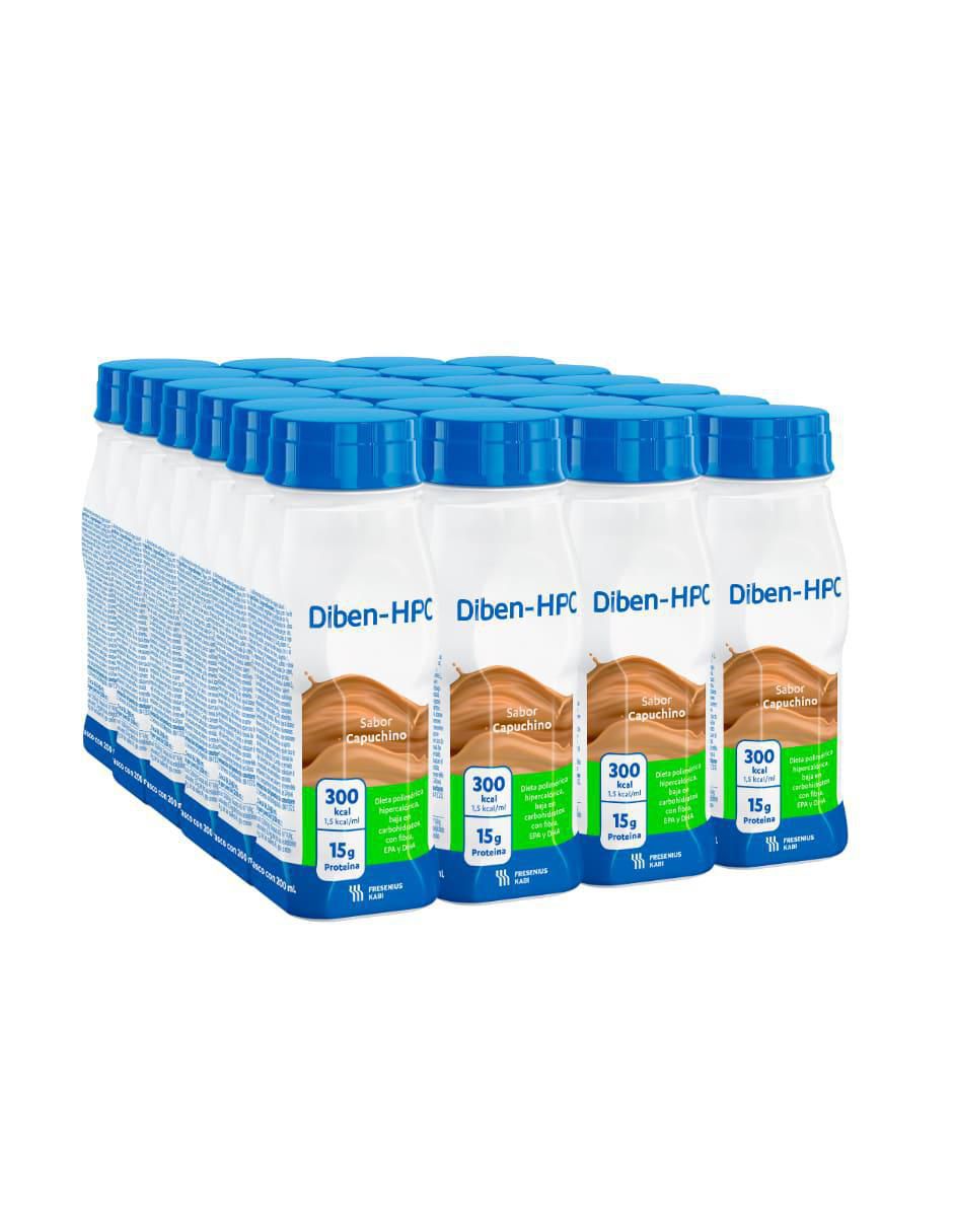 Diben-HPC con 24 botellas con multivitaminico sabor capuccino de 24 botellas Diben-HPC con 24 botellas con multivitaminico sabor capuccino de 24 botellas