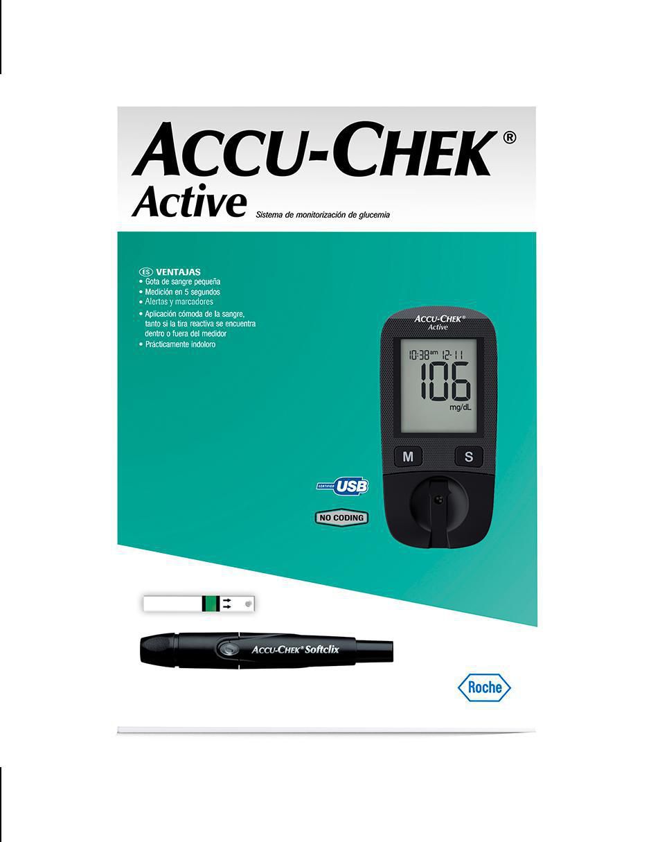 Glucómetro Active Kit 2