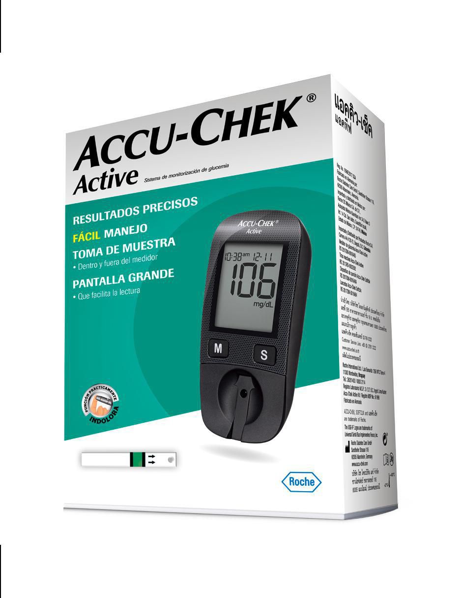 Glucómetro Active Kit 3