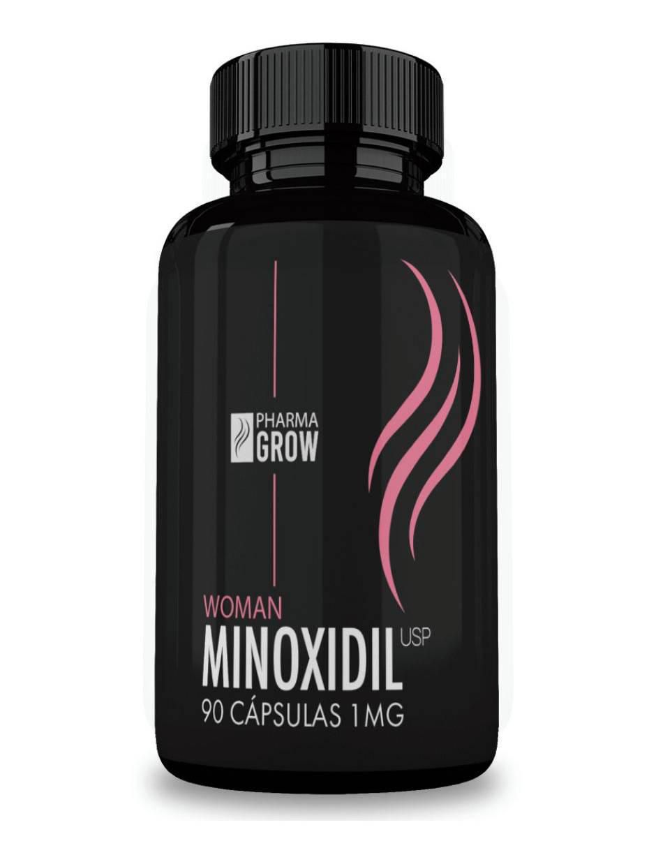 Minoxidil Pharma Grow con minoxidil de 90 cápsulas