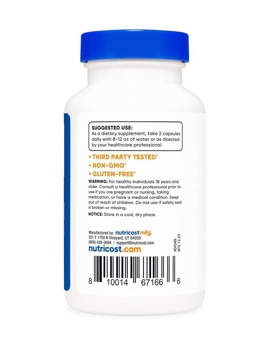 Alpha Lipoic Acid con ácido alfa lipoico de 120 cápsulas 2