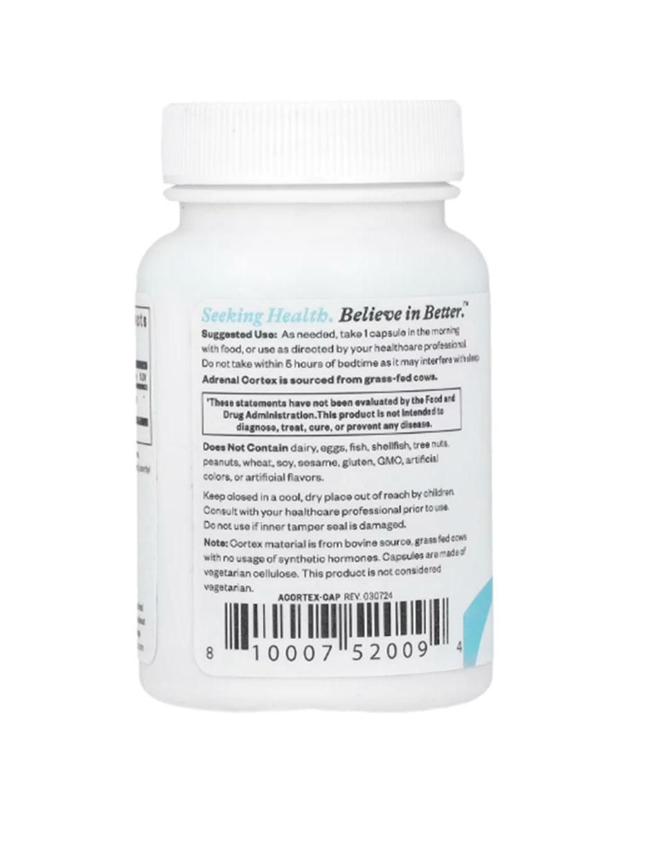 Adrenal Cortex con vitaminas y minerales de 60 cápsulas 2