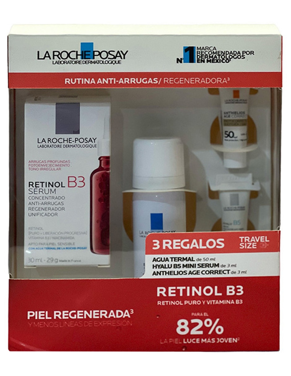 Kit tratamiento facial Retinol B3 Serum Xmas 2025 antiedad La Roche Posay Xmas 2025 4