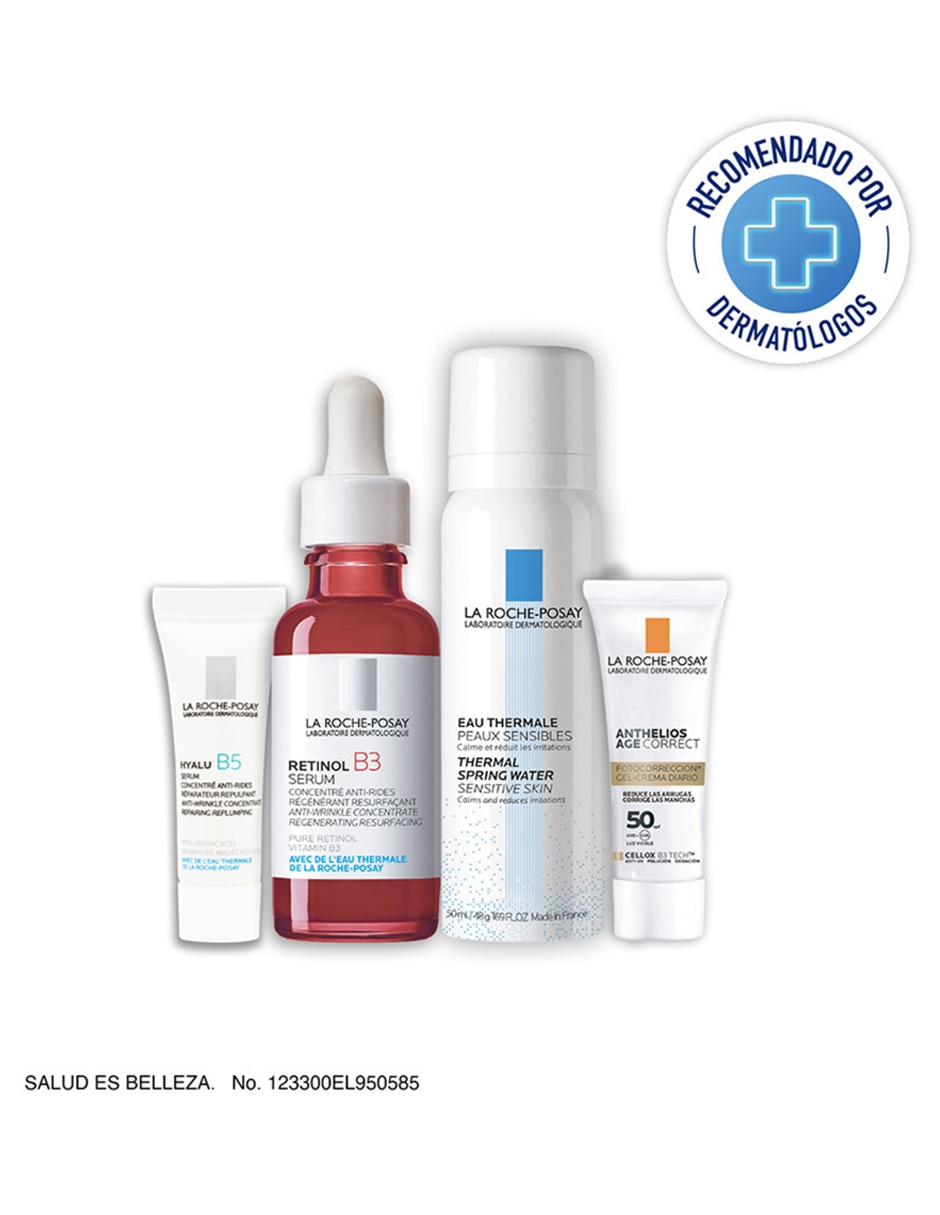 Kit tratamiento facial Retinol B3 Serum Xmas 2025 antiedad La Roche Posay Xmas 2025 5