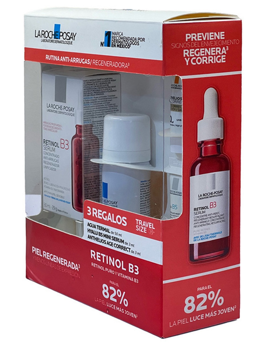 Kit tratamiento facial Retinol B3 Serum Xmas 2025 antiedad La Roche Posay Xmas 2025 9