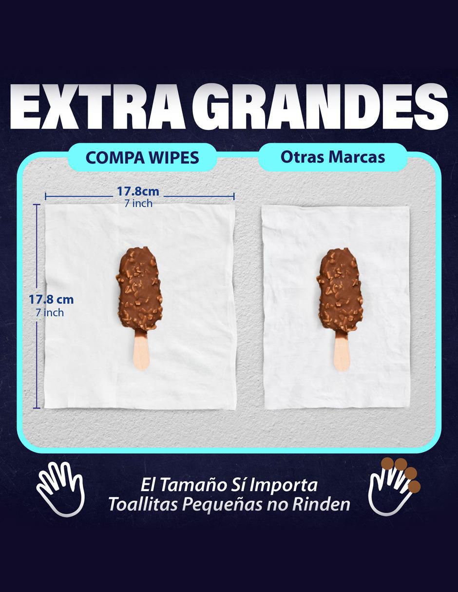 Set de toallas húmedas 3 piezas 4