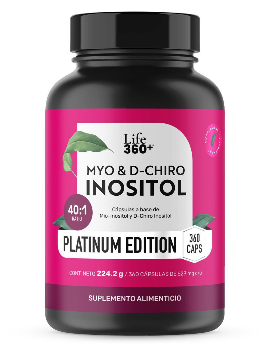 Myo & d-chiro inositol ratio 40:1 con 2492mg por porción