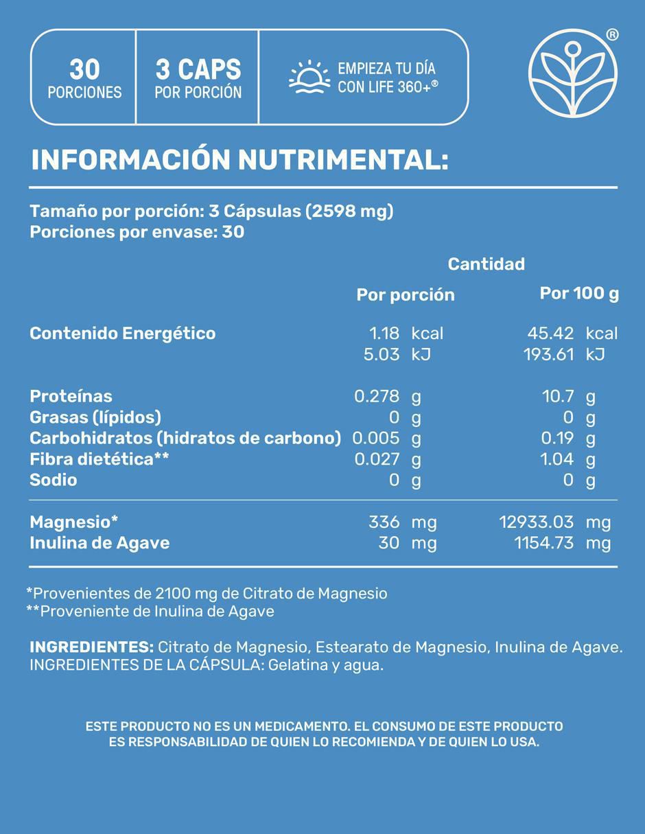 Magnesium Citrate con magnesio 5