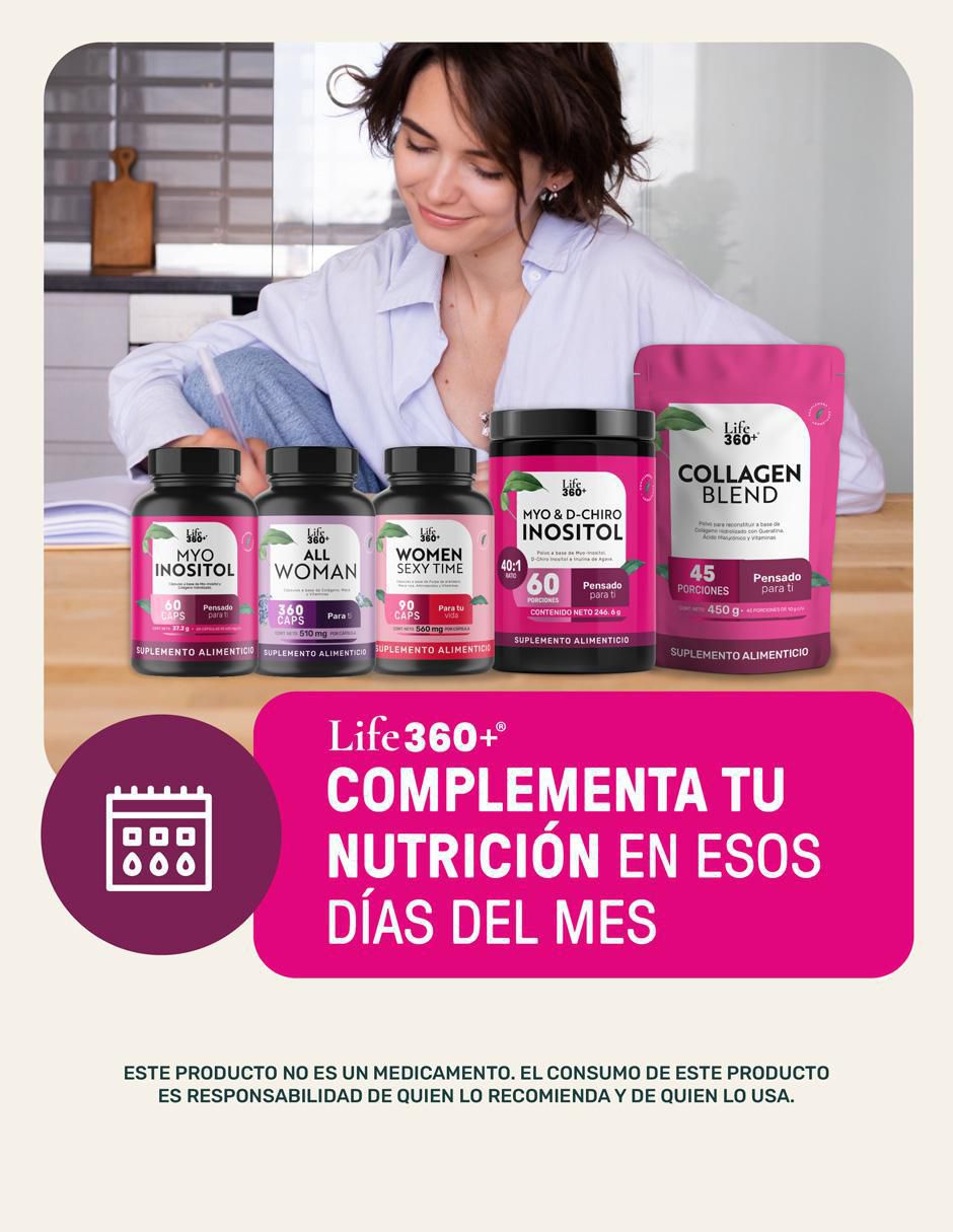 Myo Inositol Life 360+ con Inositol con inositol 15