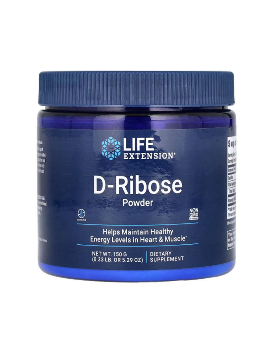 D-Ribosa con vitaminas, aminoácidos azufrados y minerales de 150 g