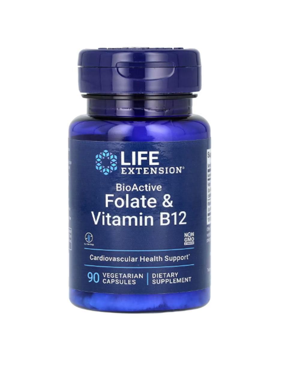 Folato y Vitamina B12 de 90 cápsulas Folato y Vitamina B12 de 90 cápsulas