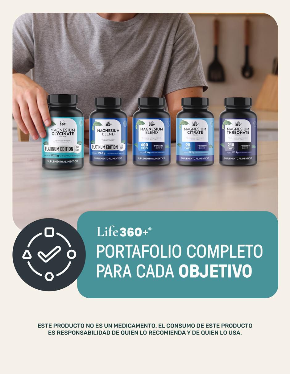 Magnesium Glycinate Platinum con magnesio 8