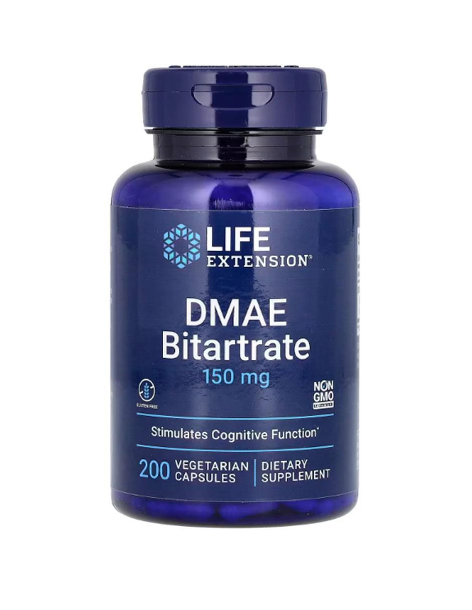 Bitartrato de DMAE con vitaminas y minerales de 200 cápsulas Bitartrato de DMAE con vitaminas y minerales de 200 cápsulas
