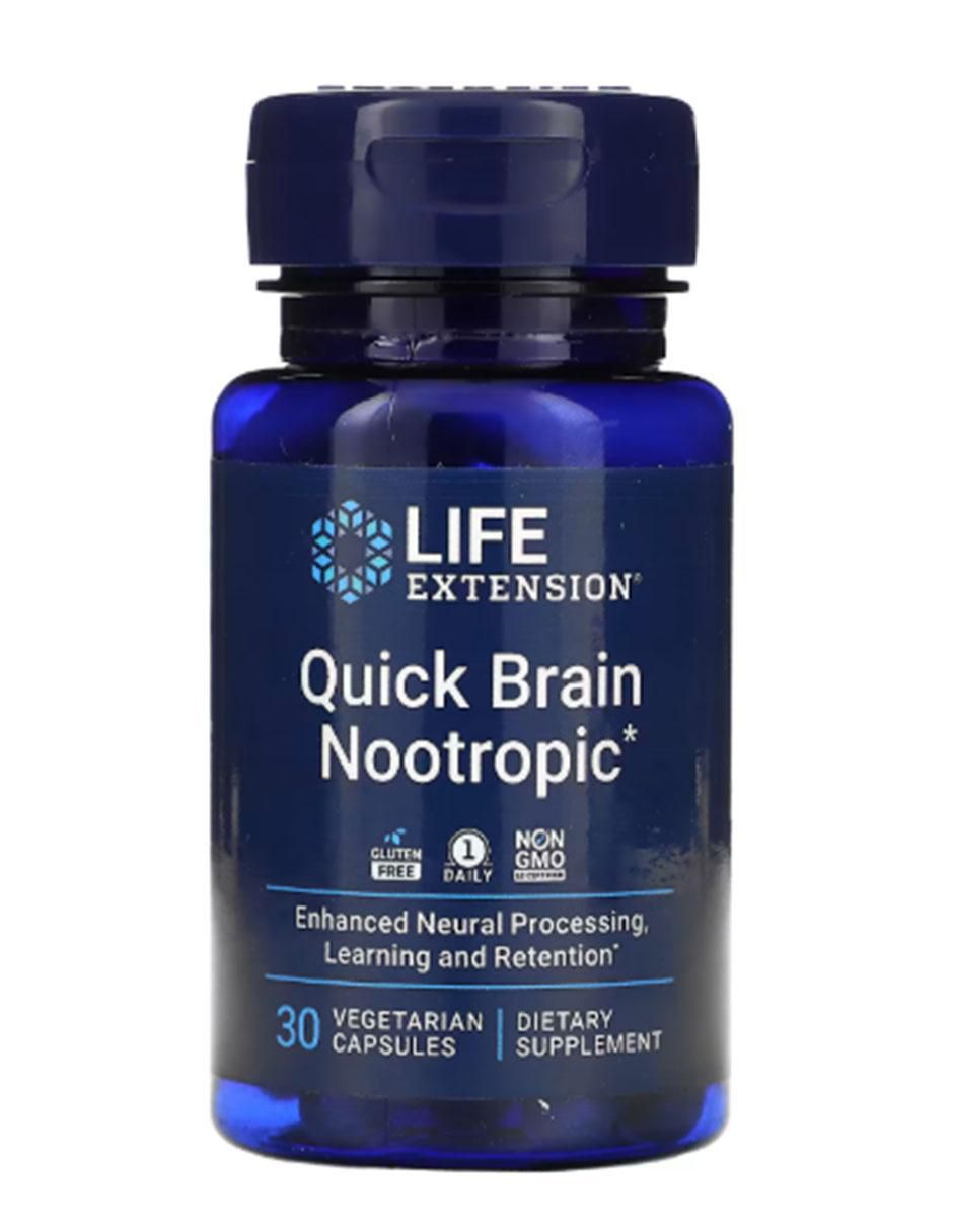 Nootrópico de acción rápida para el cerebro con vitaminas, aminoácidos azufrados y minerales de 30 cápsulas Nootrópico de acción rápida para el cerebro con vitaminas, aminoácidos azufrados y minerales de 30 cápsulas
