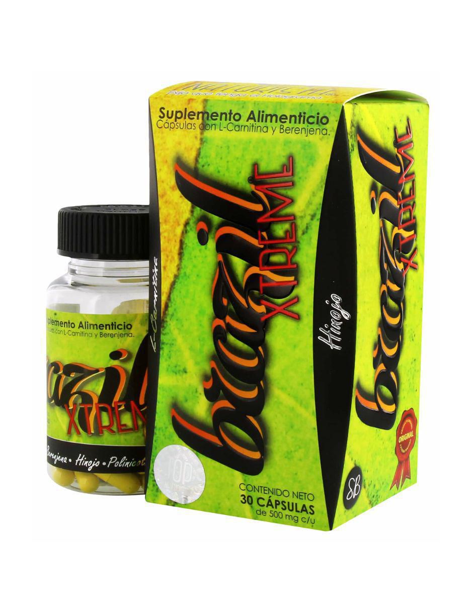 Brazil Xtreme con carnitina de 30 cápsulas 2