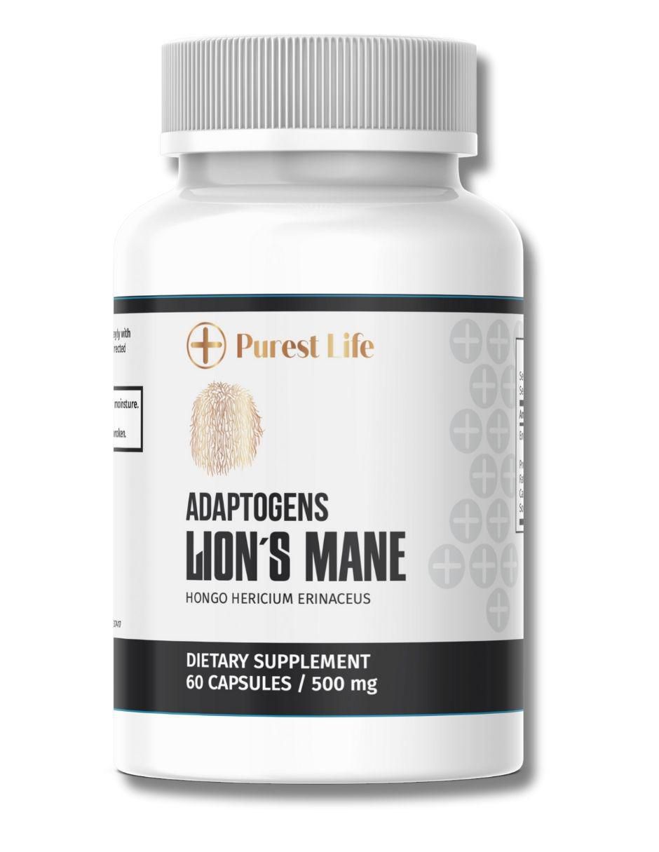 Lion’s Mane vitamina cápsulas