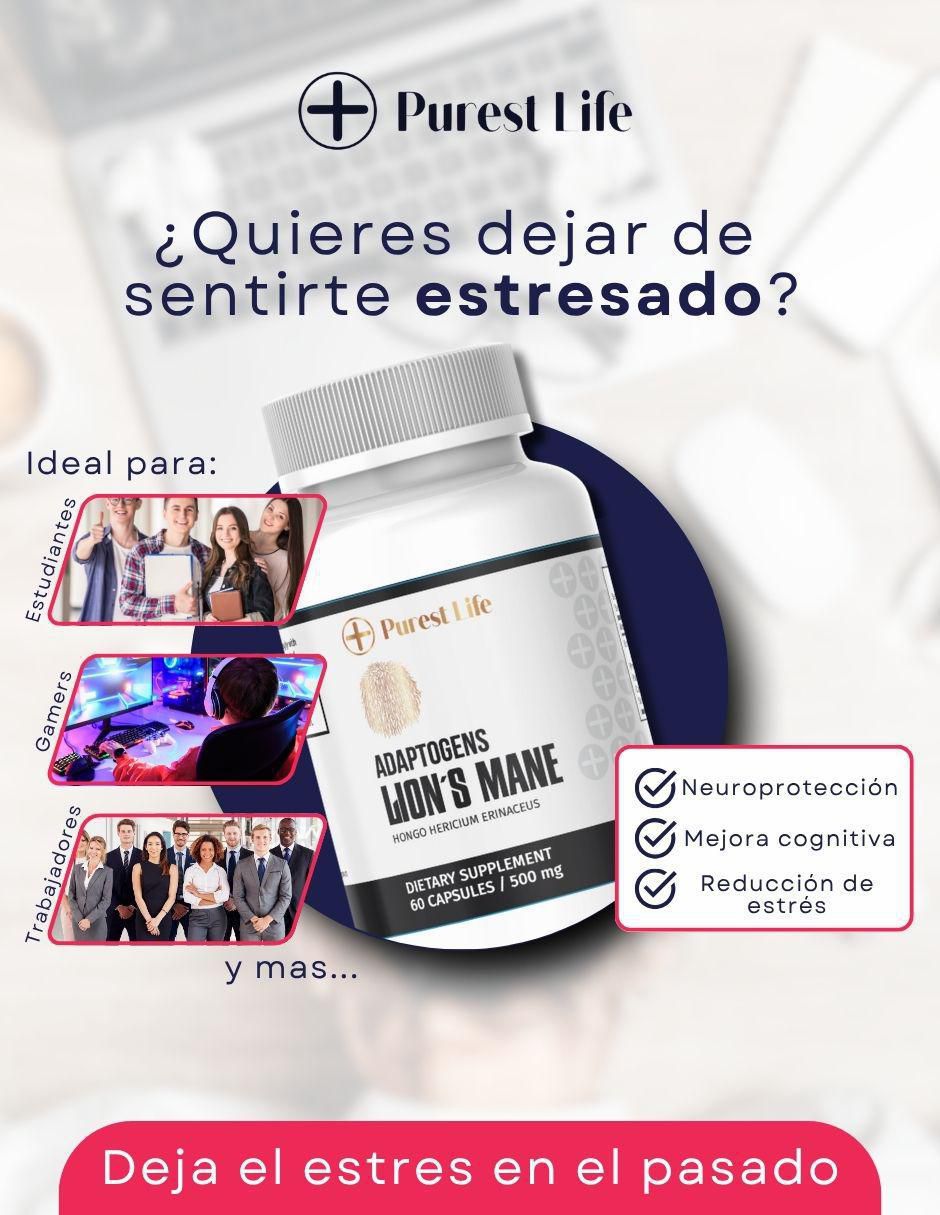 Lion’s Mane vitamina cápsulas 2