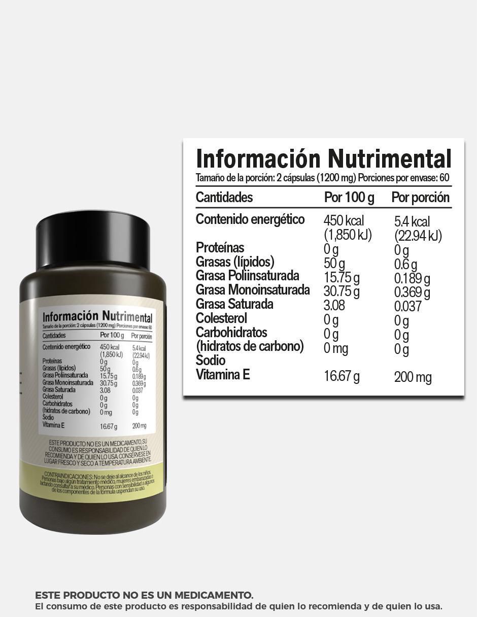 VITAMINA E 400 U.I. de 60 cápsulas 4