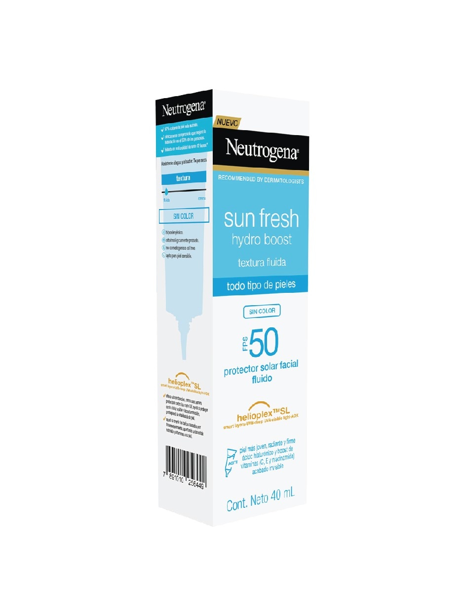 Protector solar FPS 50+ Sun Fresh Hydro Boost 40 ml 2