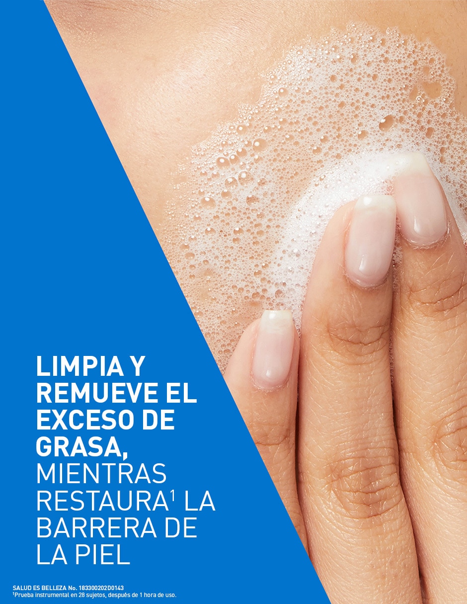 Refill para gel limpiador para pieles normal y mixta 3