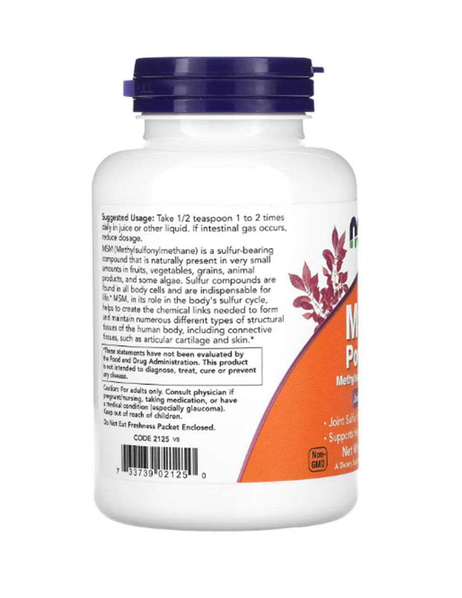 MSM en polvo con msm de 227 g 2
