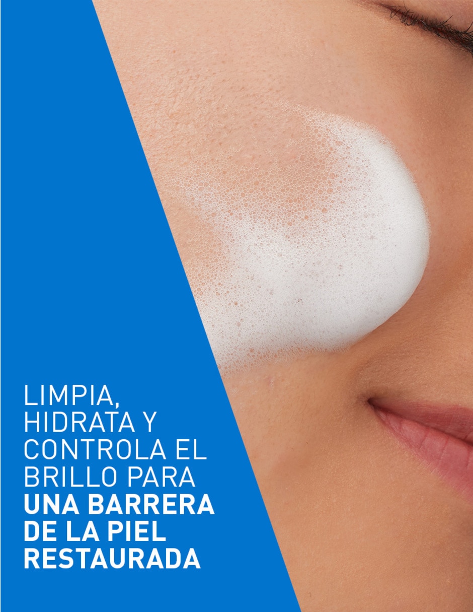 Set limpiador facial Air Foam Reequilibrante Hydrating Cleanser para hidratar 3
