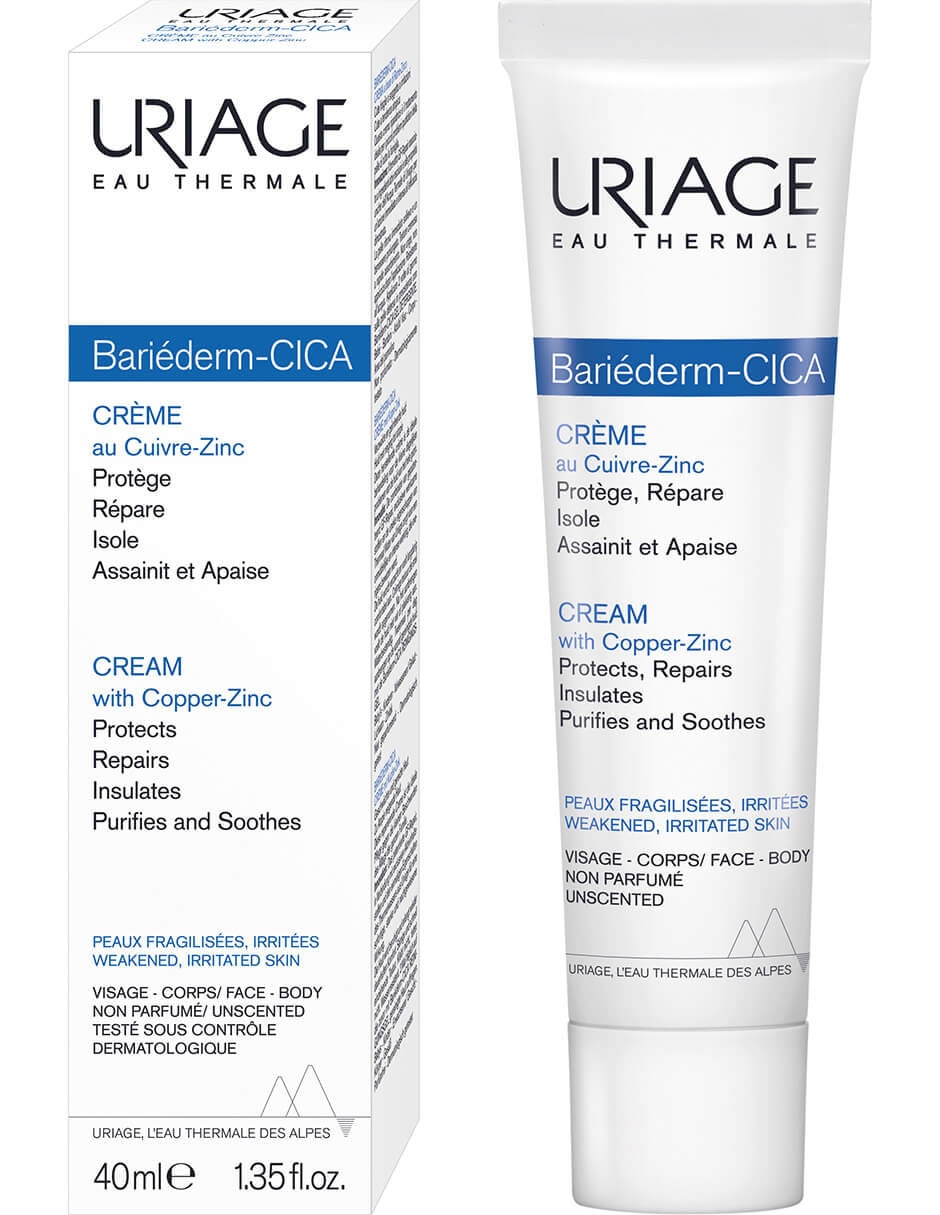 Crema facial recomendada para reparar día y noche Bariederm-cica para todo tipo piel 2