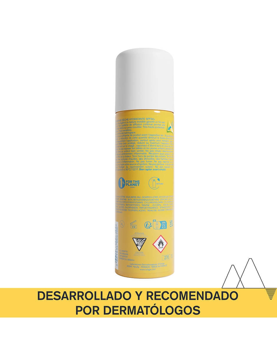 Protector solar FPS 50+ Bariesun Brume Seche 200 ml 2