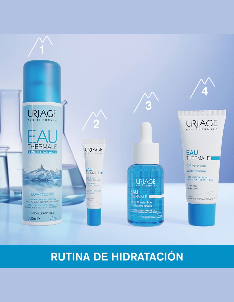 Loción facial hidratante agua termal Eau thermale d'uriage 9