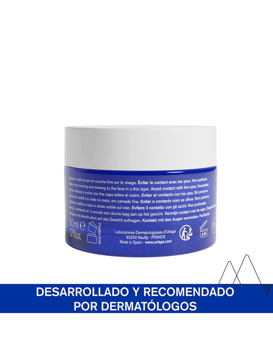 Crema facial recomendada para calmar y regenerar la piel día y noche Cica Daily para piel sensible 21