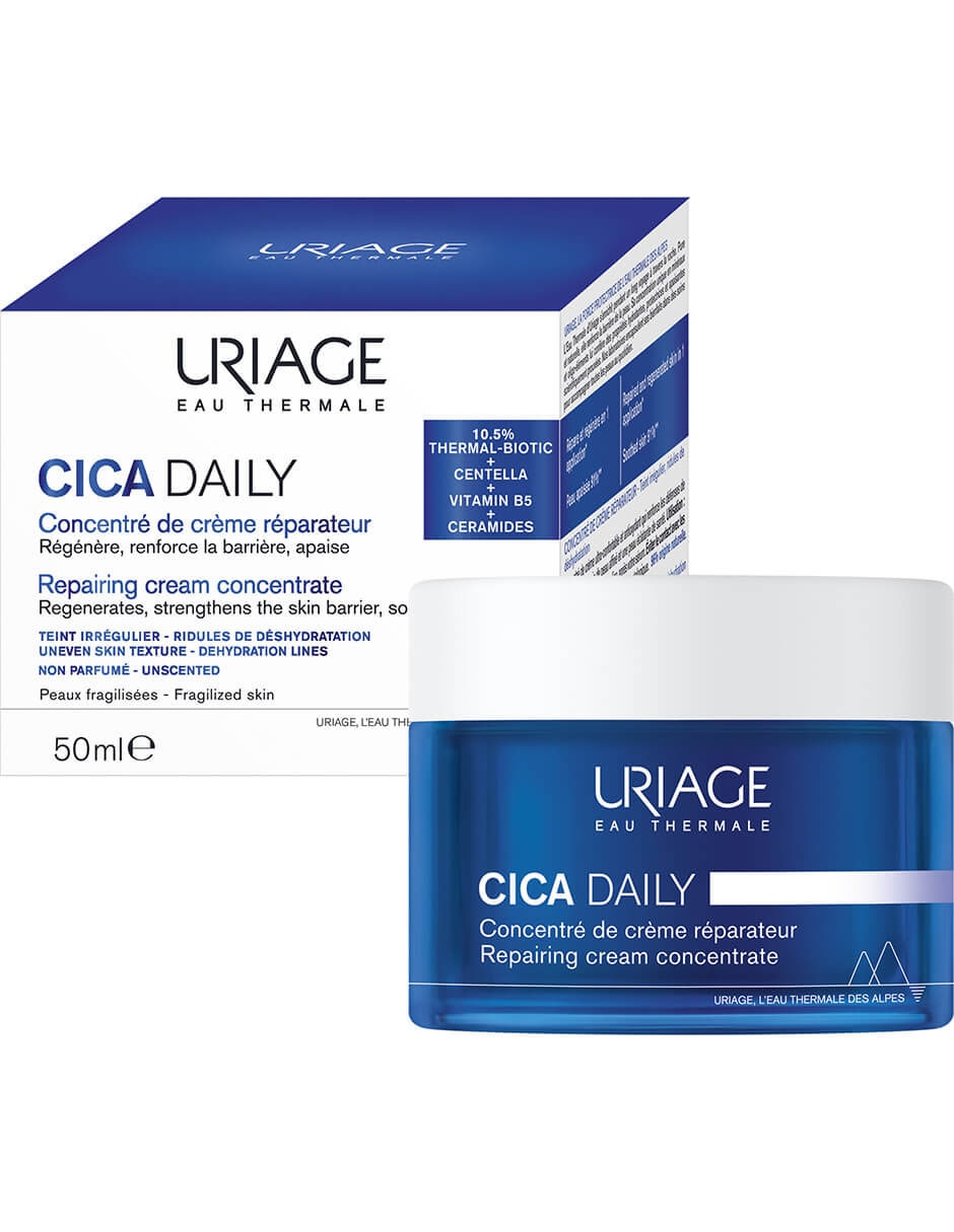 Crema facial recomendada para calmar y regenerar la piel día y noche Cica Daily para piel sensible 12