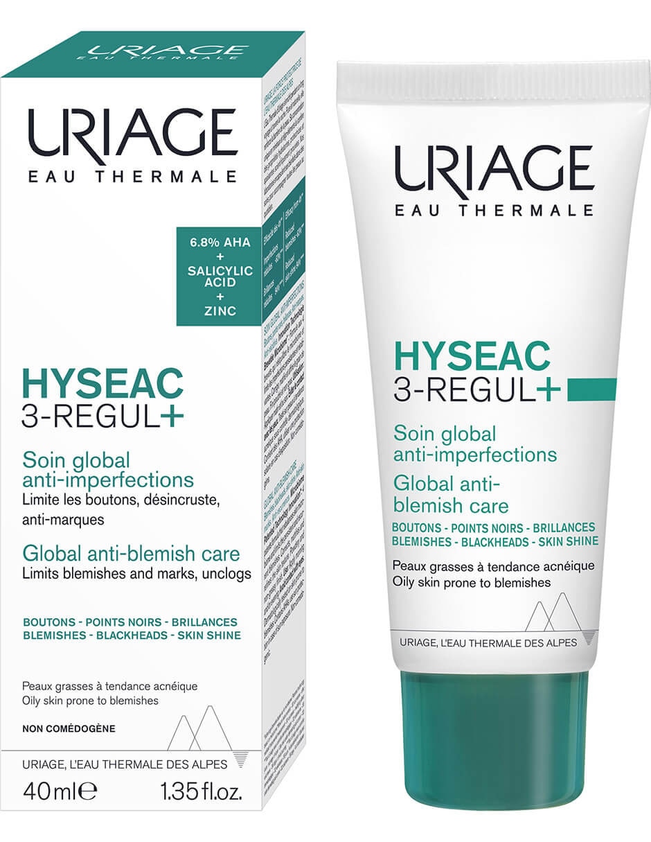 Tratamiento facial Hyseac 3-Regul+ T 40Ml antiacné Hyséac 3