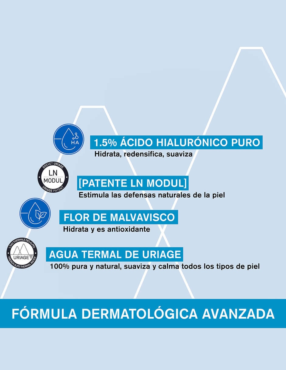 Sérum facial facial Eau Thermale Serum Booster H.A Fp  todo tipo de piel 7