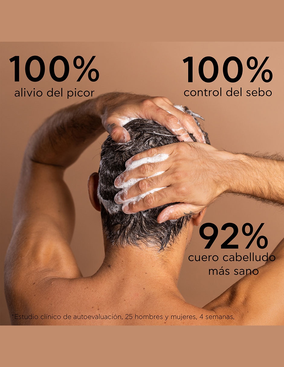 Shampoo dermatológico caspa grasa para cabello contra la caspa grasa Oily Dandruff 250 ml 5