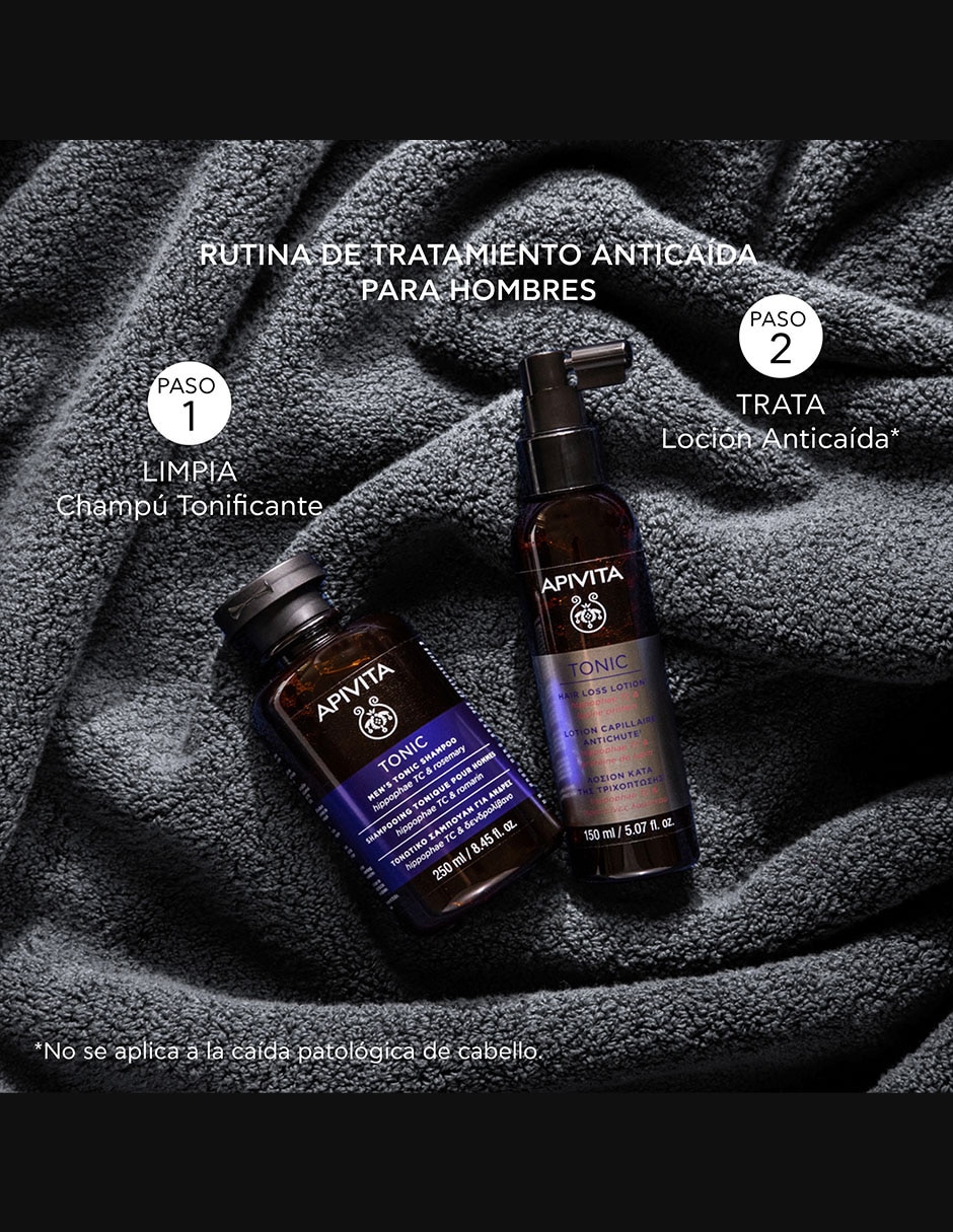Shampoo anticaída para cabello débil para caballero Tonic 250 ml 4