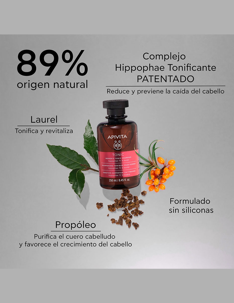 Shampoo anticaída para cabello débil Tonic 250 ml 2