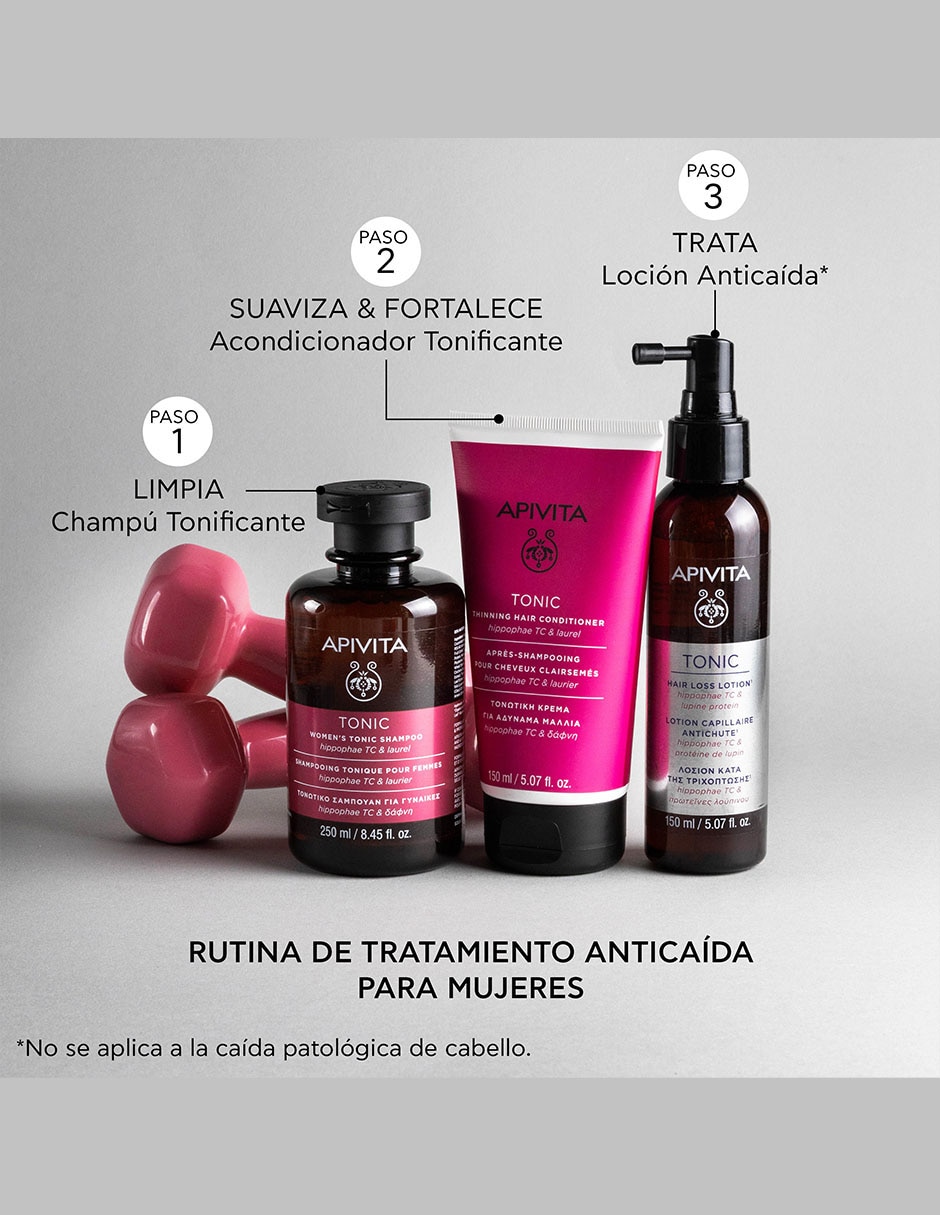 Shampoo anticaída para cabello débil Tonic 250 ml 4