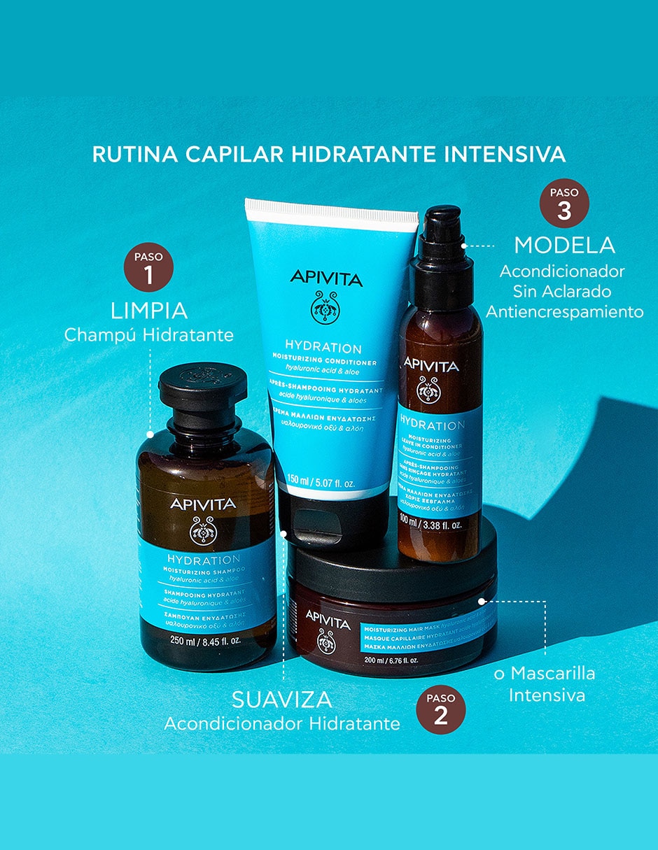 Acondicionador para cabello Hidratante Con Ácido Hialurónico 150 ml 4