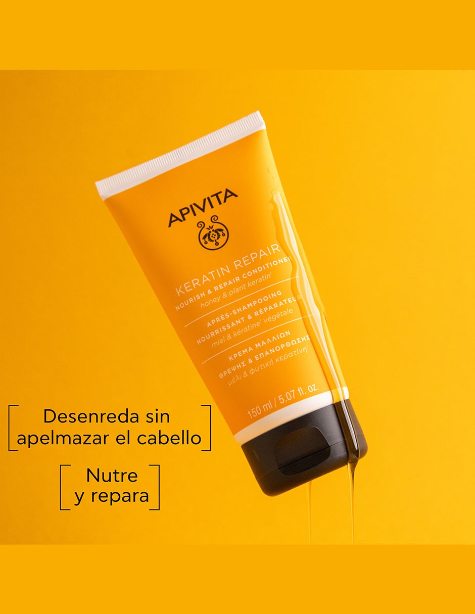 Acondicionador para cabello Reparador con miel y keratina 150 ml 3